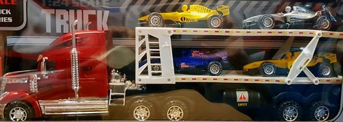 Truck carrier racing cars - racing,