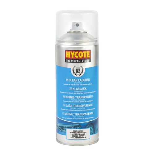 Hycote clear lacquer spray - lacquer,