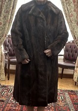 Vintage Real Mink Fur Coat