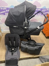 Bugaboo Donkey 3  TWIN /DUO/DOUBLE  Mineral  Washed  Black  On Black Chassis