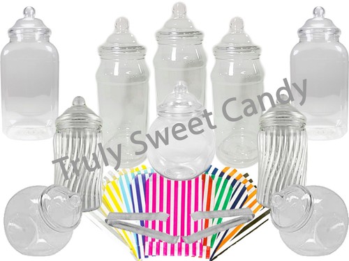 Mixed plastic sweet - mixed, x10