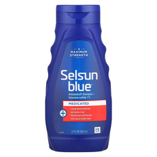 Selsun Blue Medicated Anti-dandruff Shampoo with Menthol, 11 fl. oz
