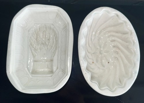 C19 small ironstone cream ware - ironstone,