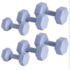 Pro Fitness 12kg Dumbbells 6