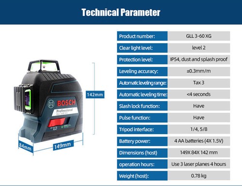 Bosch laser level - laser,