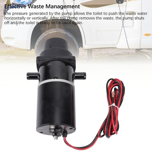 Marine toilet pump assembly - marine,