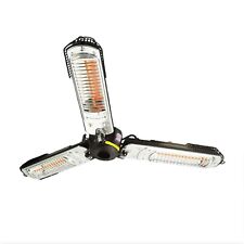Halogen Garden Parasol Umbrella Heating Outdoor Patio Heater 3 Panels - NEW