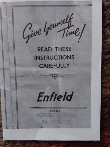 Enfield smiths vintage - smiths,