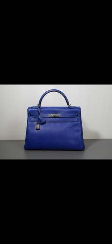 Hermes kelly blue - hermes,