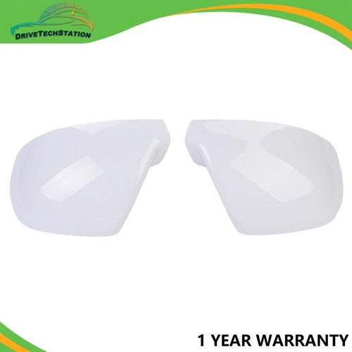 Gloss white rearview mirror - gloss,