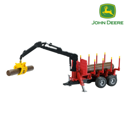 Bruder forestry trailer with - bruder,