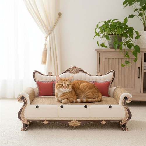 Luxury pet cat - scratcher, cozy