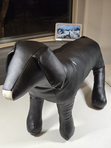 Black dog model mannequin with - dog,