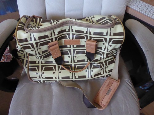 Orla kiely overnight bag with - ,