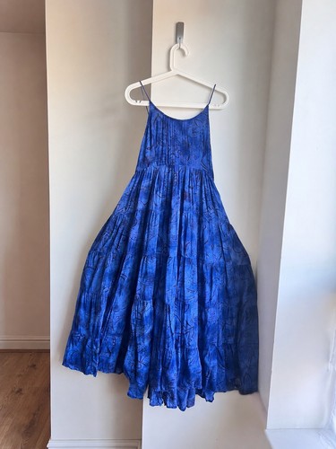 Vintage phool blue - vintage,