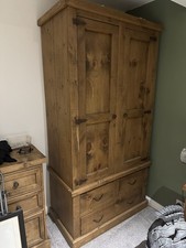 Wooden Wardrobe Farmhouse Used