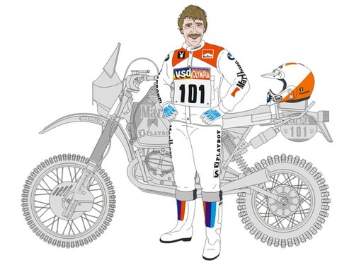 Decal driver bmw - driver,