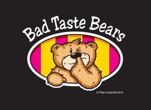 Bad taste bears badges - taste,