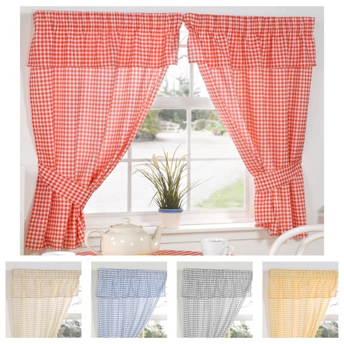 Kitchen curtains windows - kitchen,