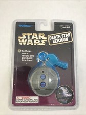 Star Wars DEATH STAR Keychain Voice Recorder Tiger Electronics 1997 NEW