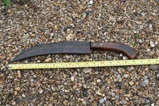 English Vintage Wingfield & Co Pruning Garden Saw Wood Handle & Leather Sheath