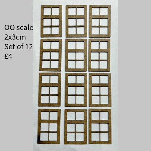 Set scale model - 12, windows