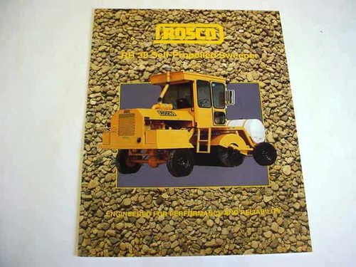 Rosco rb38 self propelled - rosco, self-propelled