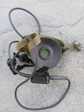 Clansman PRC349 Radio Headset with Throat Microphone.
