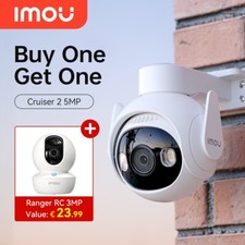 IMOU 3MP Security Camera PTZ Wireless WiFi Person/Vehicle Detection Alerts Alexa