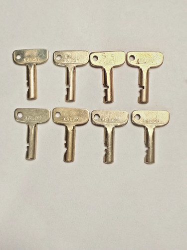Vintage abloy disc detainer - disc,
