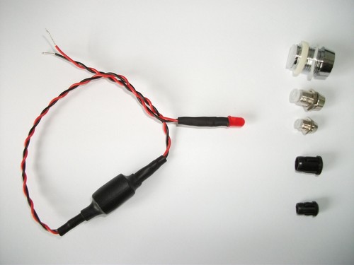 Fake alarm flashing led - flashing, .12v