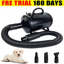 3500W Professional Dog Cat Pet Grooming Hair Dryer Blaster Low Noise 3 Nozzles