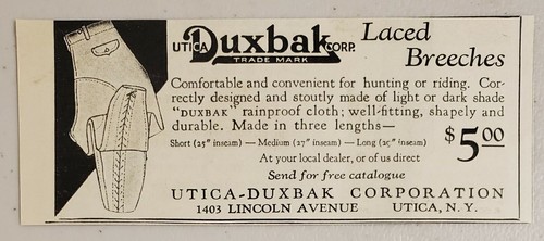 1927 print utica duxbak - 1927,