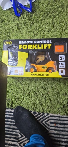 Its remote control forklift - remote,