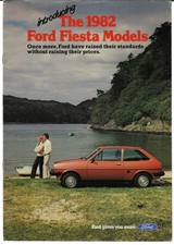 Ford Fiesta Mk1 1981-1982 UK