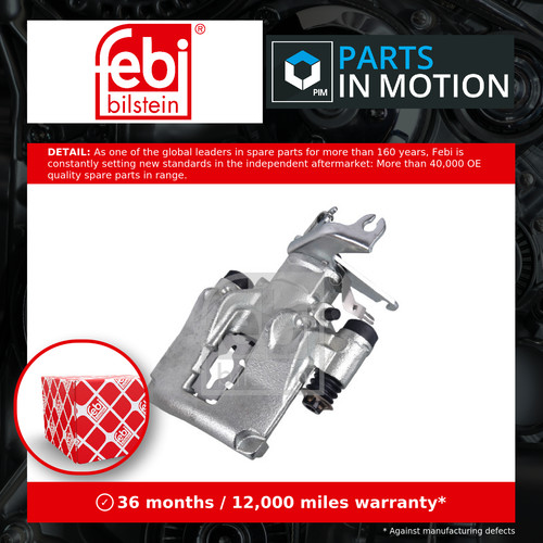 Brake caliper rear - brake,