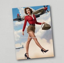 Fridge magnet Pin up Girl