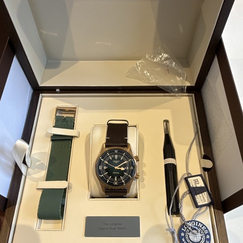 Longines legend diver bronze - diver,