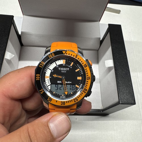 Tissot sea touch - tissot, orange