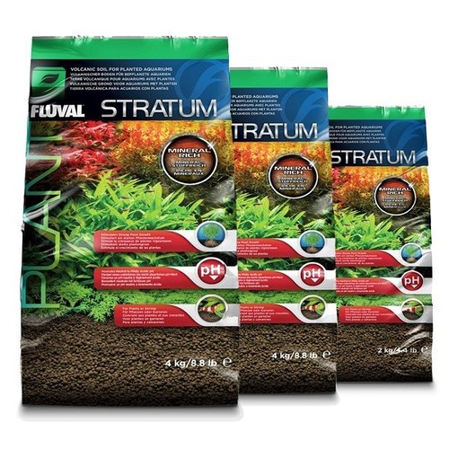 Fluval stratum substrate plant - stratum,