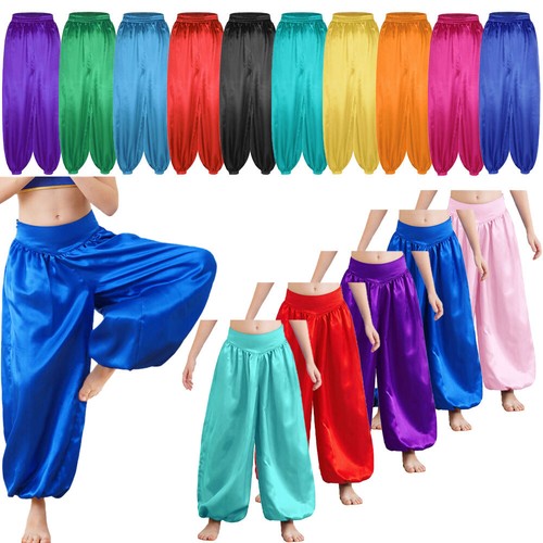 Girls satin belly - girls, dance