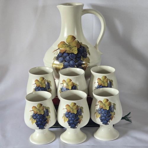 Wine pitcher and - wine,