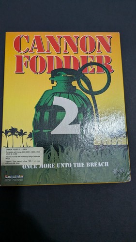 Cannon fodder commodore - cannon,