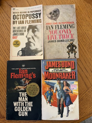 Lot vintage james bond - vintage,