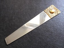Stuart Devlin Sterling Silver Bookmark London 1983
