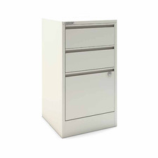 Bisley A4 3 Drawer Flush Front Stationery and Filing Cabinet