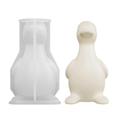 Duck candle silicone mold - duck,