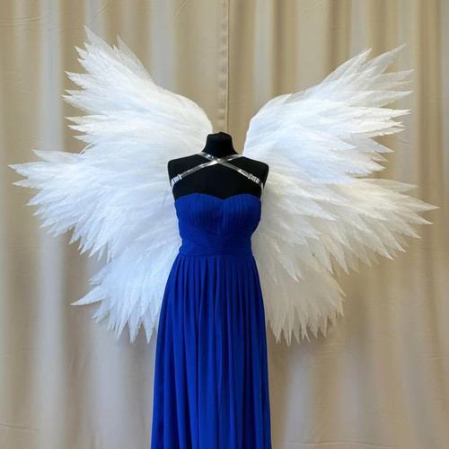Large white angel - wings,