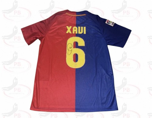 Xavi signed barcelona - xavi,