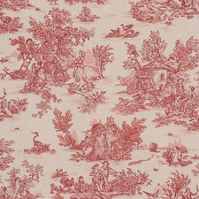 Mini French Toile De Jouy Red